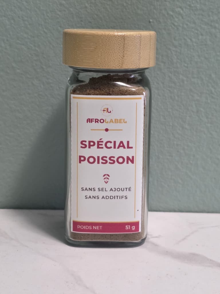 AfroLabel Spécial Poisson – Sans sel ajouté, sans additifs