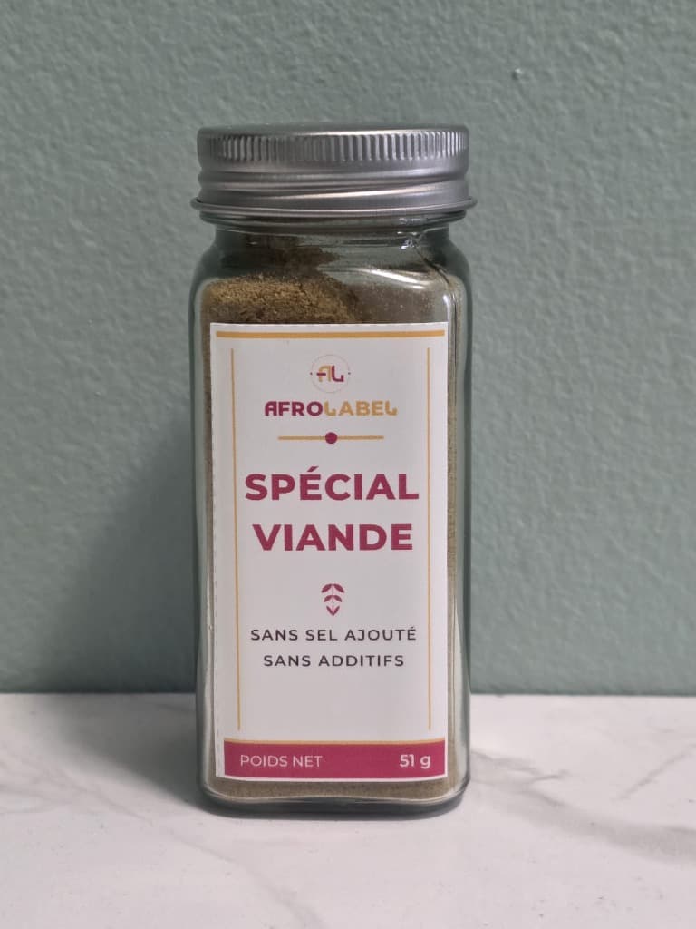 AfroLabel Spécial Viande – Sans sel ajouté, sans additifs